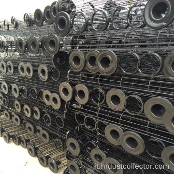 Gabbia filtrante in acciaio con filtro industriale personalizzato